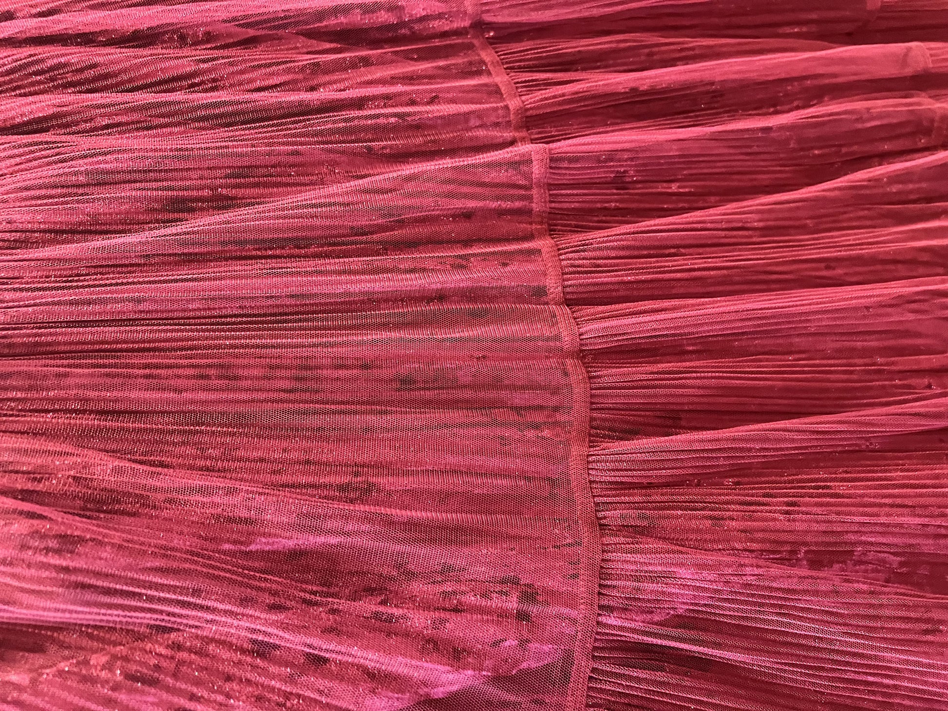 Tiered Tulle Skirt with Velvet Lining - Skirts by AURA